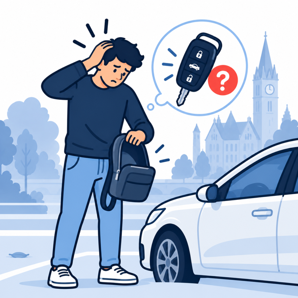 autosleutel kwijt in lokeren