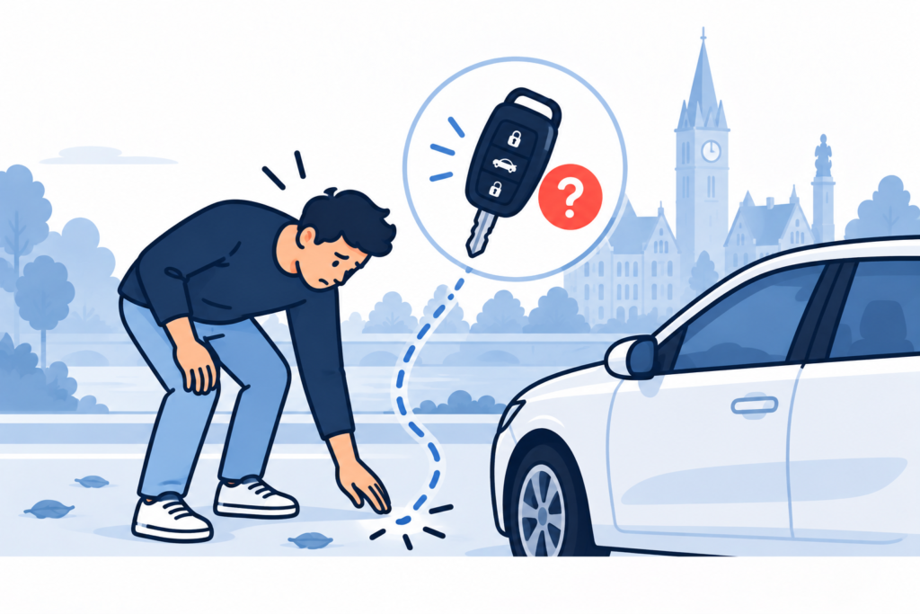 autosleutel kwijt in sint niklaas